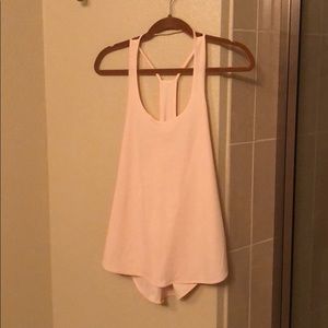 Lululemon workout top - pink, Sz 8